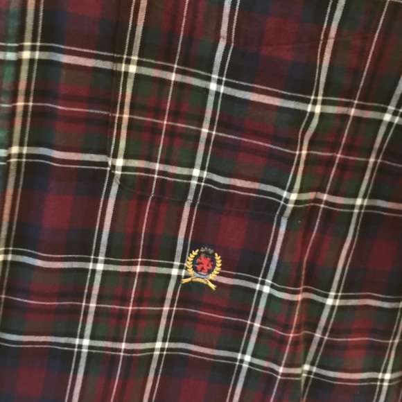 Tommy Hilfiger vintage plaid button down - Picture 2 of 7